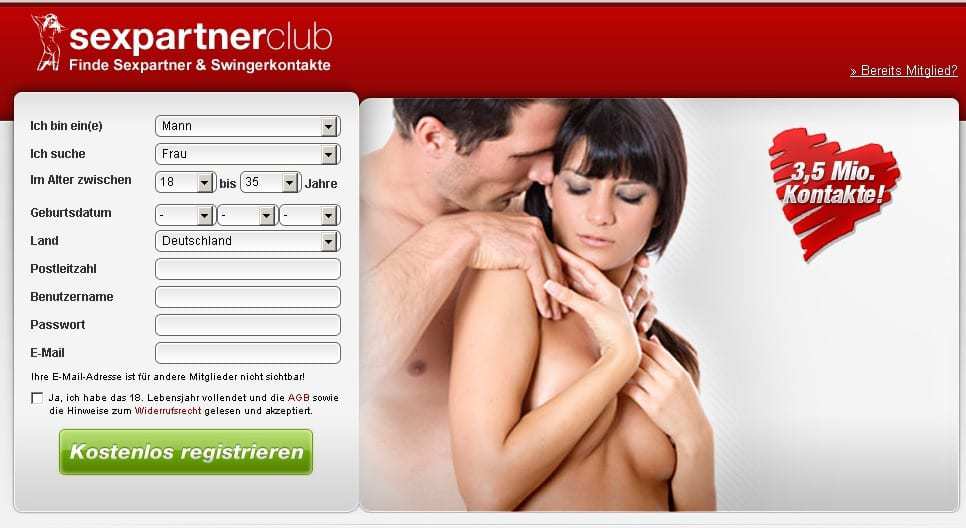Dating Vergleich - Ihr neutraler und kritischer Wegweiser für erfolgreiches Online Dating 7 Sexpartnerclub.de – Erotische Kontakte für unverfängliche Treffen