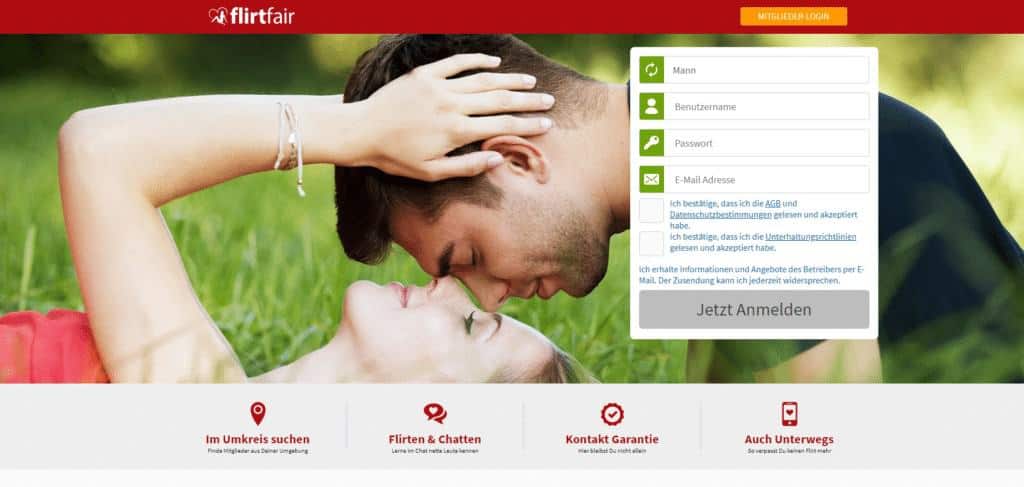 Dating Vergleich - Ihr neutraler und kritischer Wegweiser für erfolgreiches Online Dating 12 FlirtFair.de – Vielseitige Casual-Dating-Community