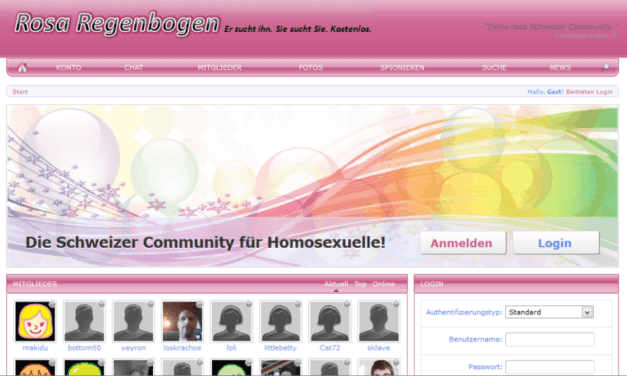 Rosa Regenbogen – Die homosexuelle schweizer Community