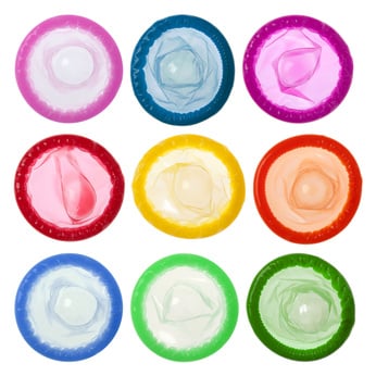 Condoms in many variations