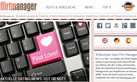 Europäisches Vergleichs- und Nachrichtenportal für Online Dating Themen