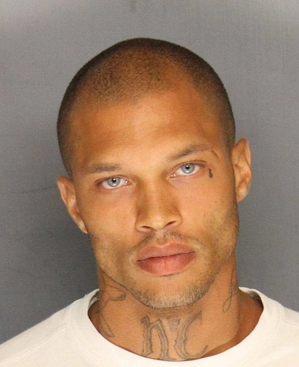 Mug shot of Jeremy Meeks