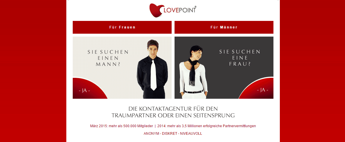 Lovepoint - Flirten ohne Grenzen