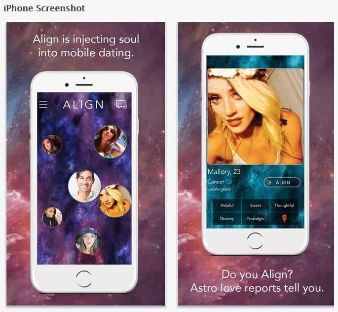 Align - Astrological Dating App by BeenBusy LLC in the iTunes Store