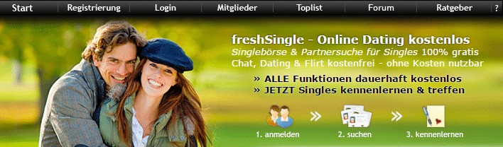 freshSingle - 100% kostenlose Singlebörse