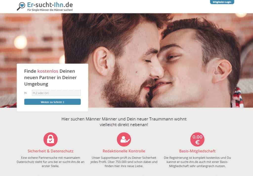 Er-sucht-Ihn.de - Partnersuche für homosexuelle Singles und schwule Männer