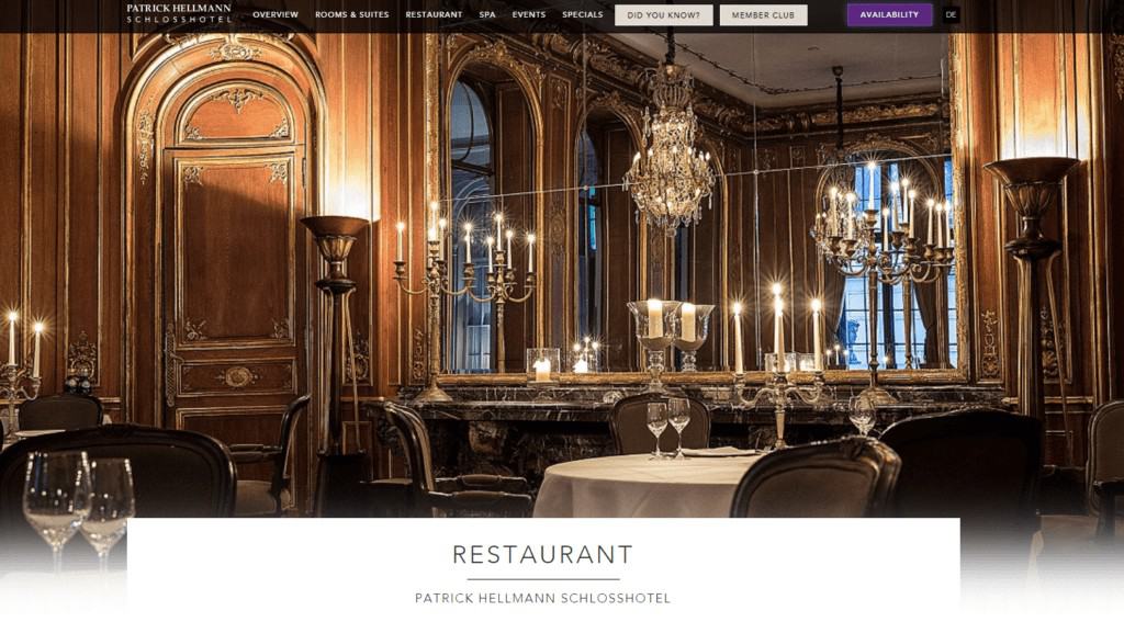 Vivaldi - Prunkvolles Restaurant der Extraklasse