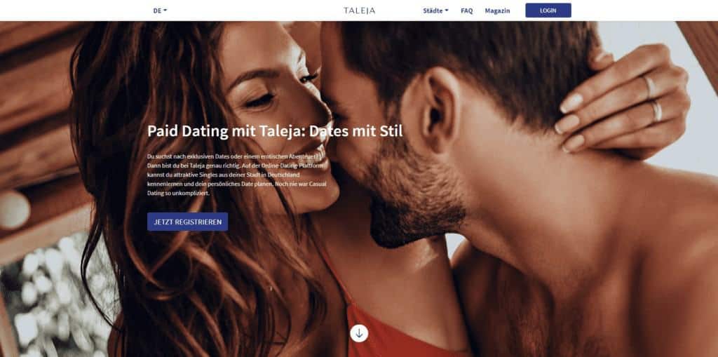 Dating Vergleich - Ihr neutraler und kritischer Wegweiser für erfolgreiches Online Dating 9 Taleja: Der neue Stern am Paid-Dating-Himmel