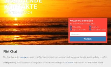Flirt-Strand.de – Kostenloser Single-Chat mit Flirtmuscheln im Singlebörsen-Vergleich