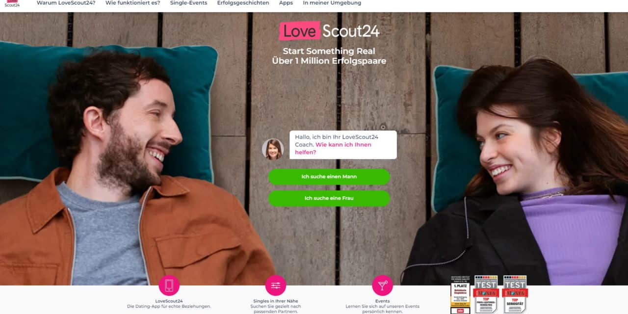 LoveScout24 (ehem. FriendScout24) – Die große deutsche Singlebörse