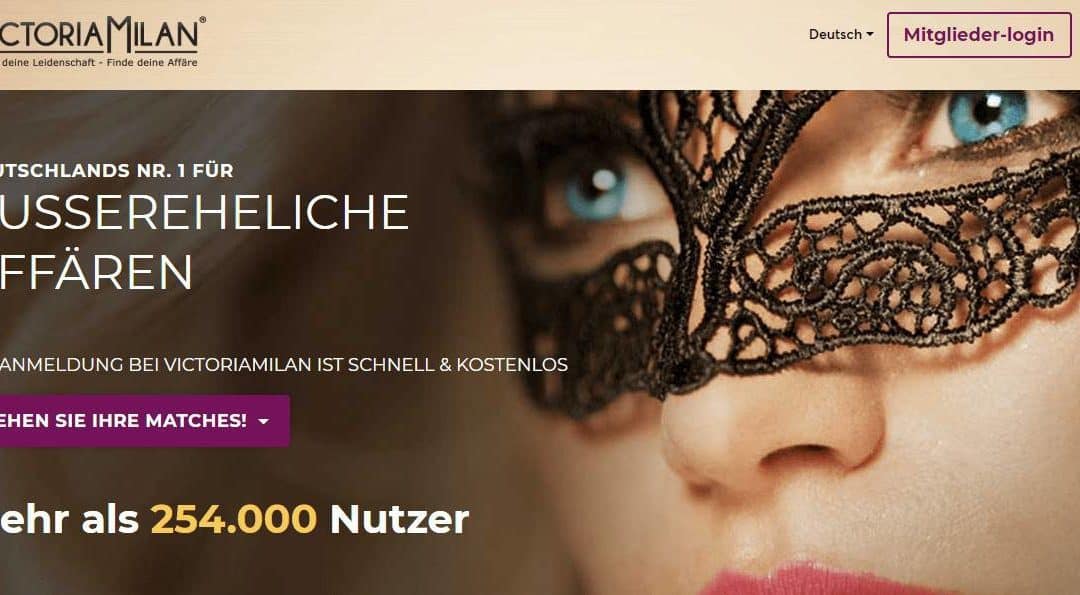 Dating Vergleich - Ihr neutraler und kritischer Wegweiser für erfolgreiches Online Dating 12 10 Jahre Victoria Milan – Casual Dating, Affären und Seitensprünge mit garantierter Anonymität