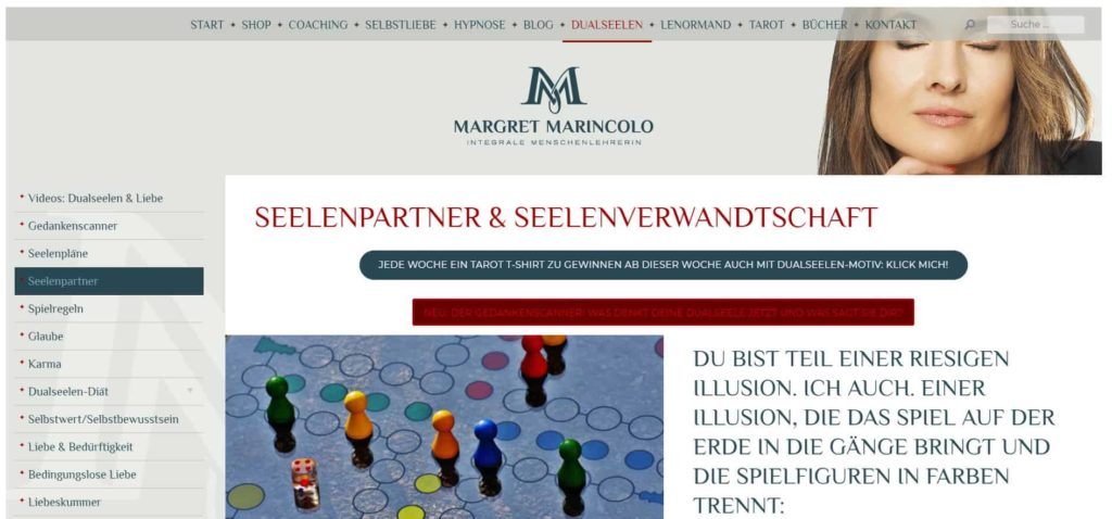 Margret Marincolo ist integrale Menschenlehrerin und Expertin für Dualseelen