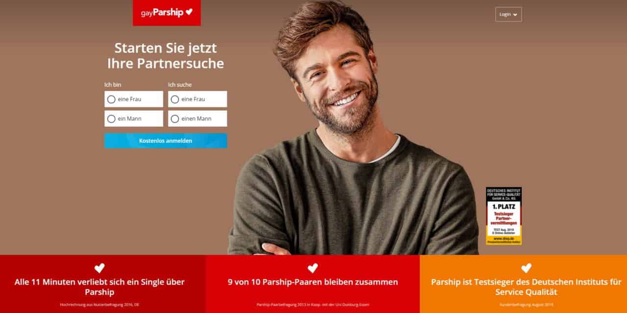 gayParship – Partnerbörse für Schwule und Lesben mit Niveau