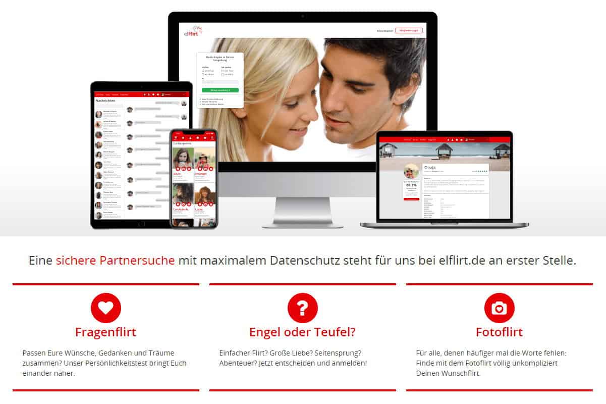elFlirt - Kostenlos flirten - Sichere Partnersuche mit maximalem Datenschutz 7 elFlirt - Kostenlos flirten - Sichere Partnersuche mit maximalem Datenschutz