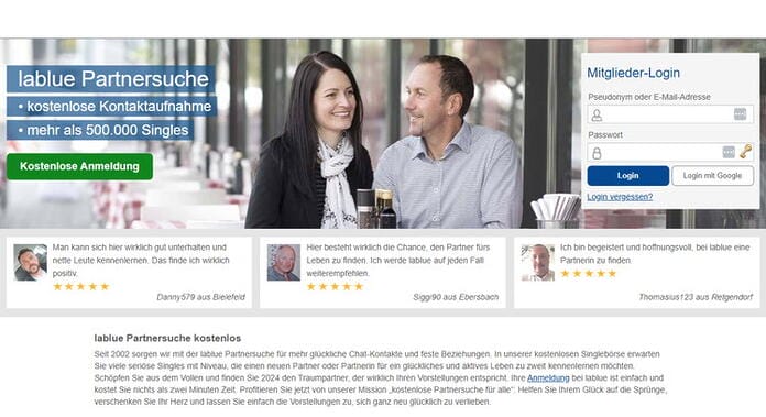 Bei lablue ist die Online-Partnersuche noch immer kostenlos. Nur für Zusatz-Features fallen geringe Gebühren an