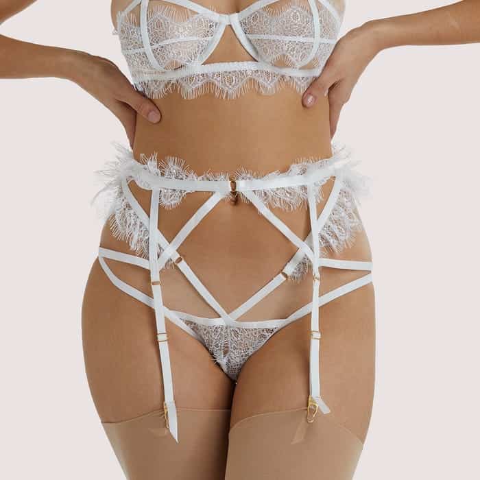 dv chantal spitzen strumpfhalter weiss Es wird heiß: Dessous-Trends 2023