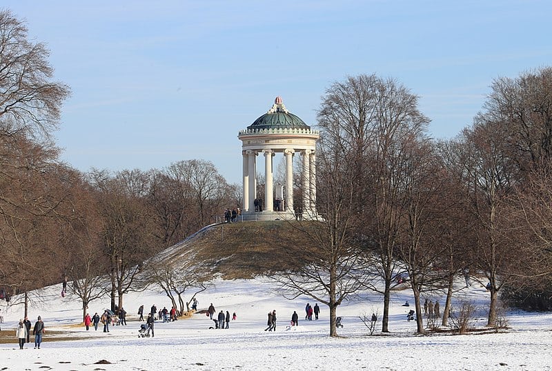 Monopteros, English Garden, Munich