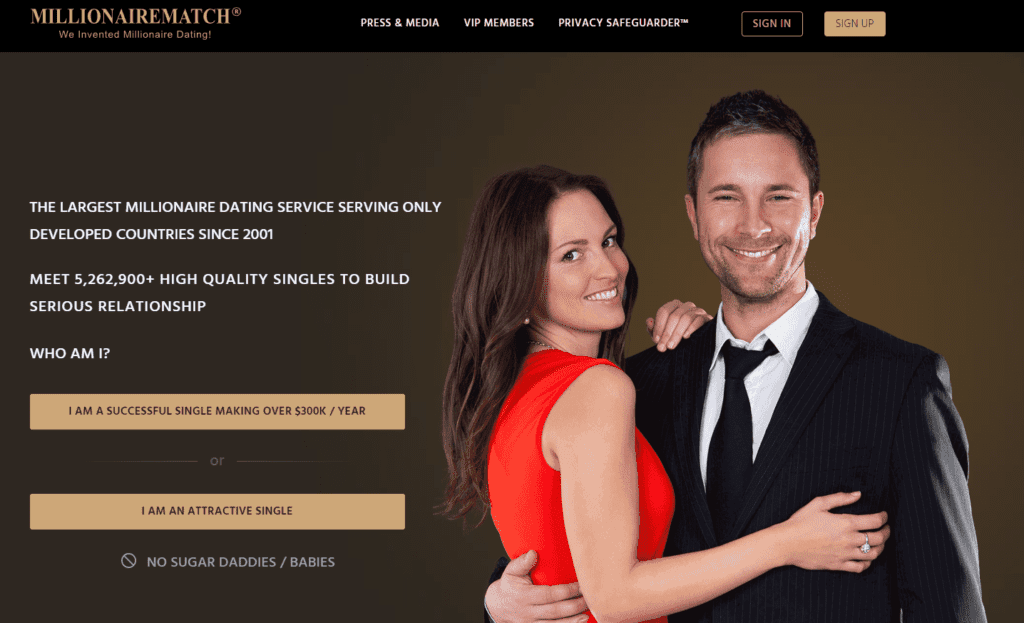 MillionaireMatch – La plateforme de rencontres n°1 pour les célibataires riches