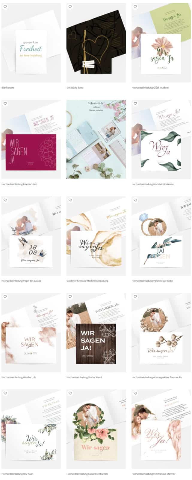 Design your own wedding invitations with the stylish wedding invitations and exclusive design templates from KartenManufaktur