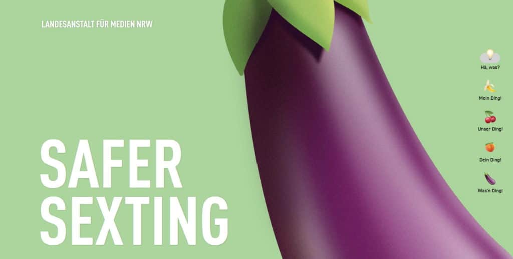 Safer Sexting Kampagne der Landesanstalt für Medien NRW - Was ist dieses Sexting-Ding? Und wie kann es safer sein?