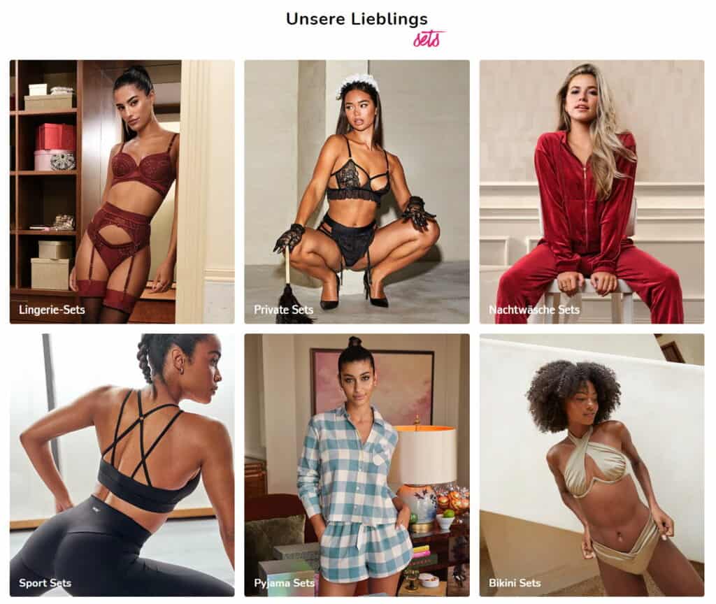 Dessous Trends von Hunkemöller