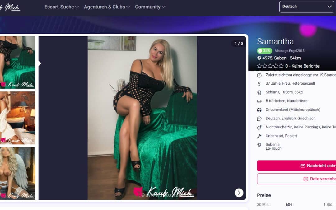 Dating Vergleich - Ihr neutraler und kritischer Wegweiser für erfolgreiches Online Dating 9 Kaufmich! Escorts & Hobby-Huren Community im Test