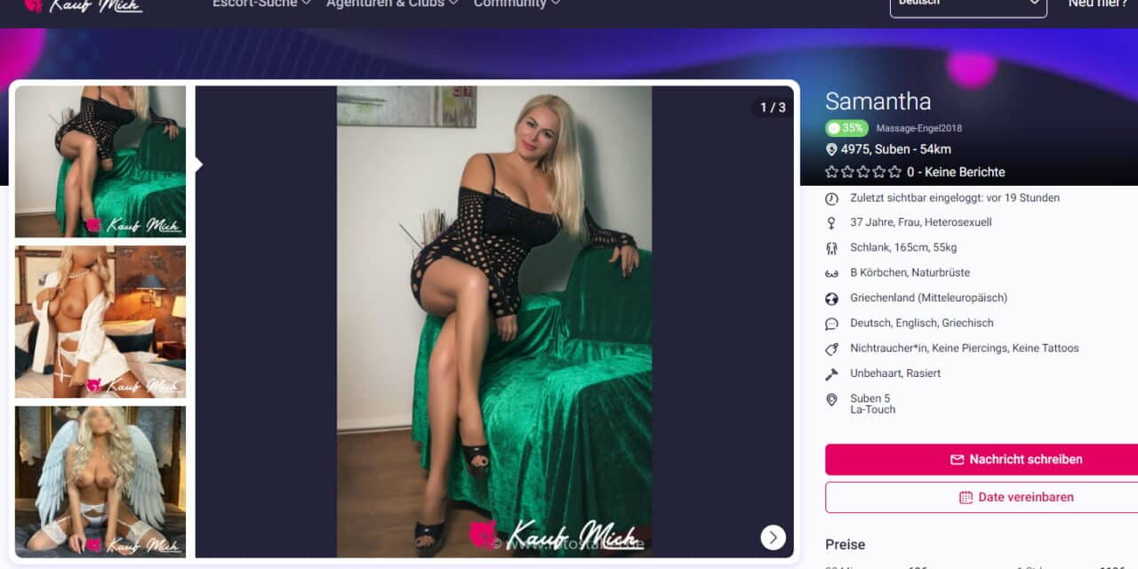 Kaufmich! Escorts & Hobby-Huren Community im Test