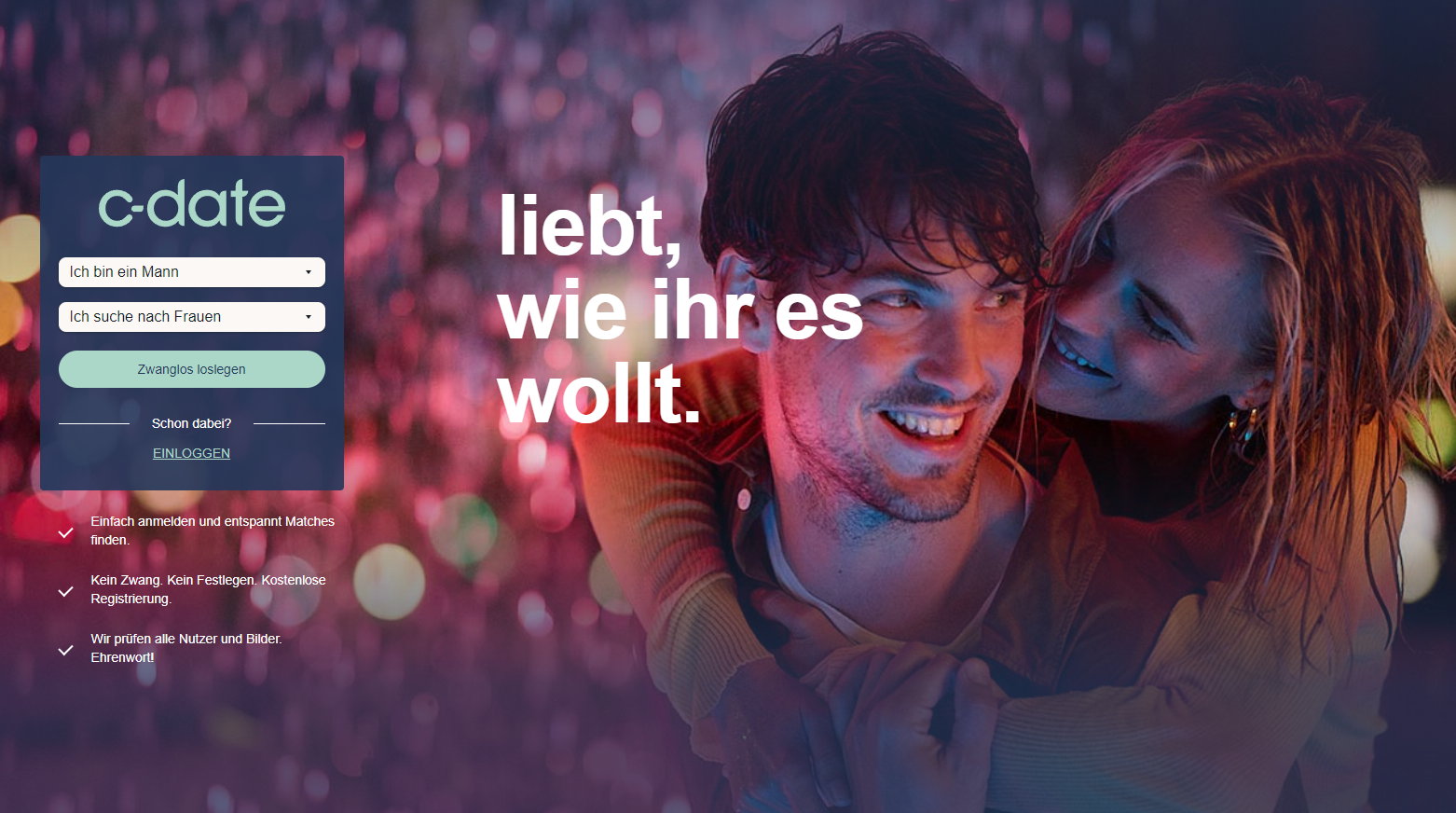 C-Date - Casual Dating mit Niveau