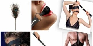 SM Toys and BDSM toys for beginners and beginners: gags, masks, restraints, whips and more