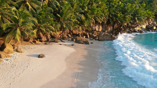 Las Seychelles son el paraíso terrenal para los amantes. Las playas de Seychelles son probablemente las más fotografiadas del mundo. 