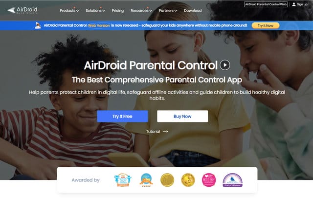 Contrôle parental AirDroid