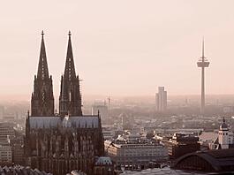 Blick auf den Kölner Dom