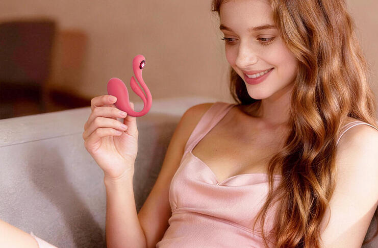 Der VIBROSA ist als Doppelkugel-Vibrator konzipiert, der auf eine intensive innere Stimulation von G-Punkt und A-Punkt abzielt.